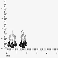 Mixit Silver Tone Womens Drop Earrings