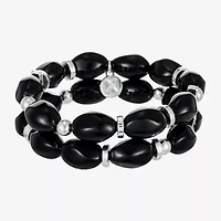 Mixit Silver Tone Womens 2-pc. Bracelet Set