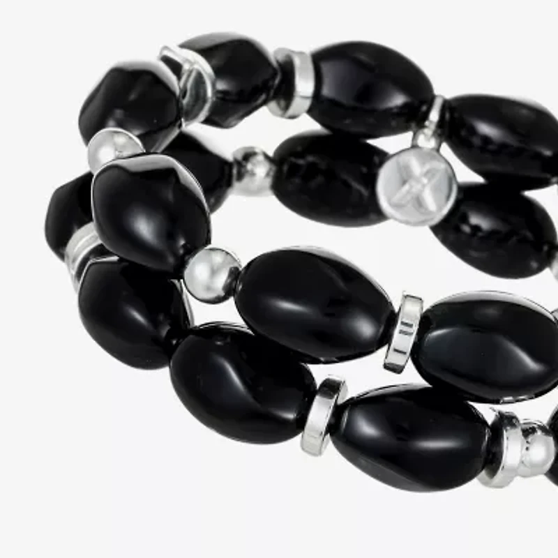 Mixit Silver Tone Womens 2-pc. Bracelet Set