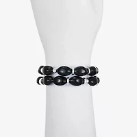 Mixit Silver Tone Womens 2-pc. Bracelet Set