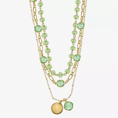 Liz Claiborne Womens 17 Inch Strand Necklace