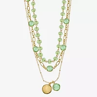 Liz Claiborne Womens 17 Inch Strand Necklace