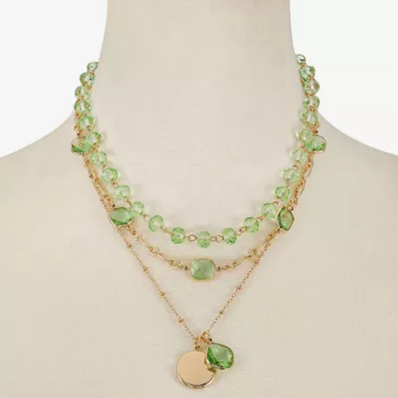 Liz Claiborne Womens 17 Inch Strand Necklace