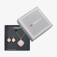 Liz Claiborne Womens Glass 2-pc. Jewelry Set