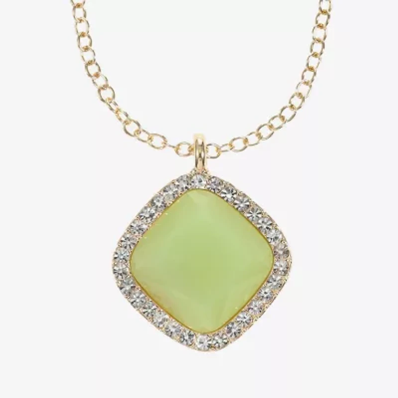 Liz Claiborne Womens Glass 2-pc. Jewelry Set