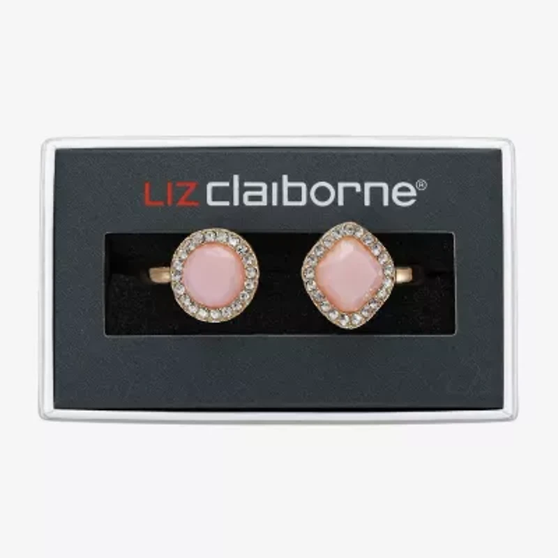 Liz Claiborne Womens Glass Bangle Bracelet