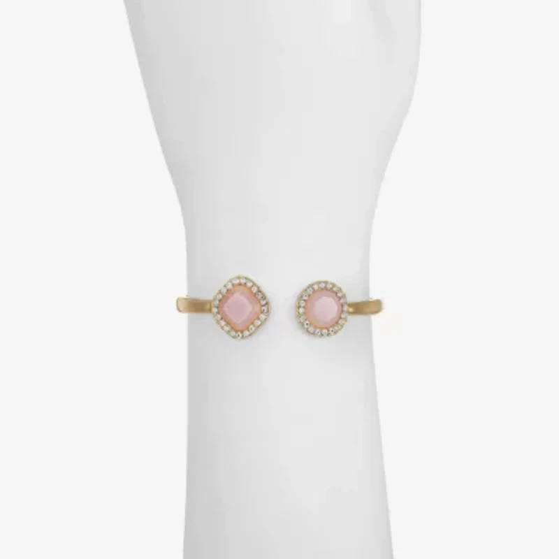 Liz Claiborne Womens Glass Bangle Bracelet