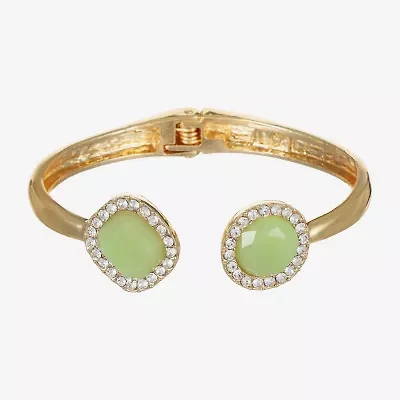 Liz Claiborne Womens Glass Bangle Bracelet