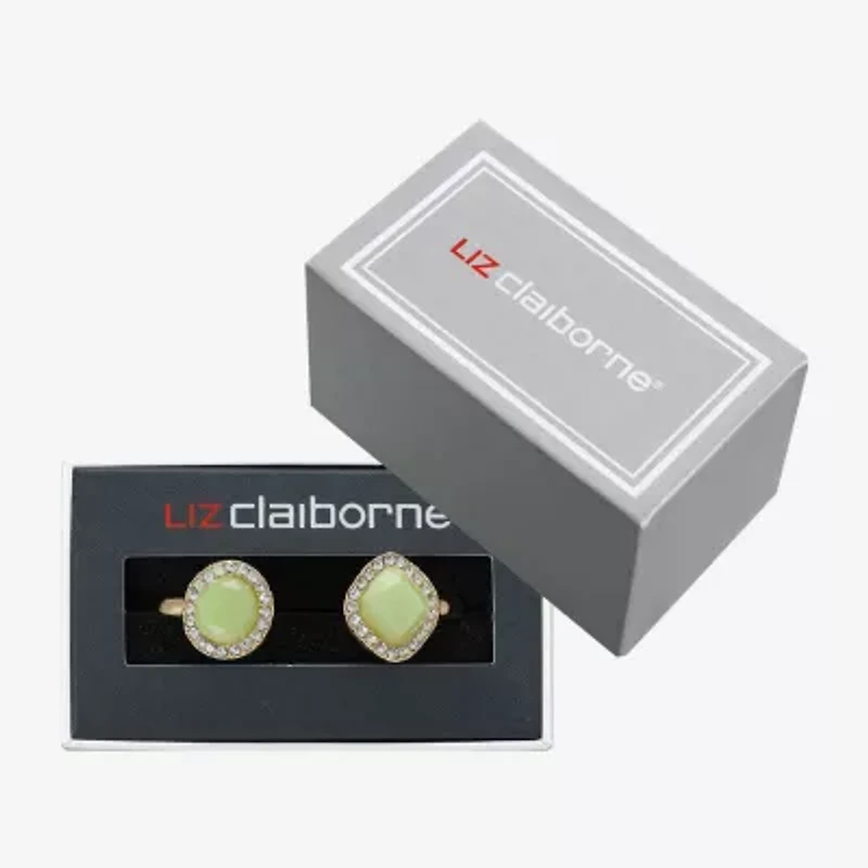 Liz Claiborne Womens Glass Bangle Bracelet