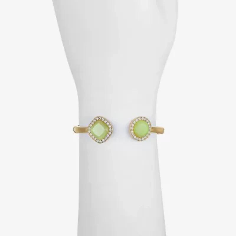 Liz Claiborne Womens Glass Bangle Bracelet