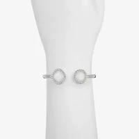 Liz Claiborne Womens Glass Bangle Bracelet