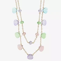 Liz Claiborne Womens 17 Inch Strand Necklace