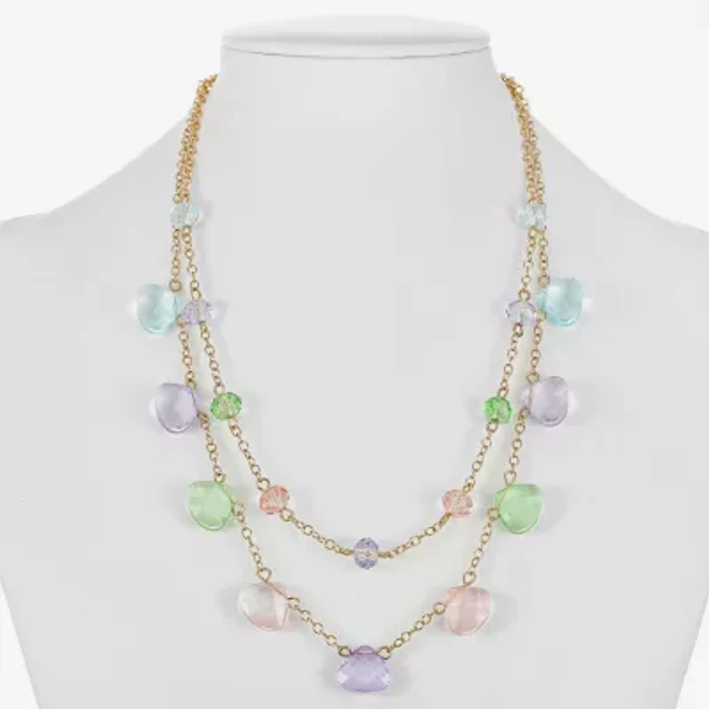 Liz Claiborne Womens 17 Inch Strand Necklace