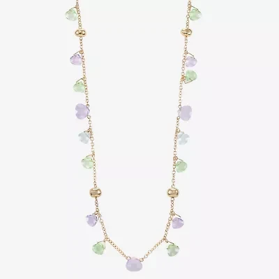 Liz Claiborne Womens 34 Inch Strand Necklace