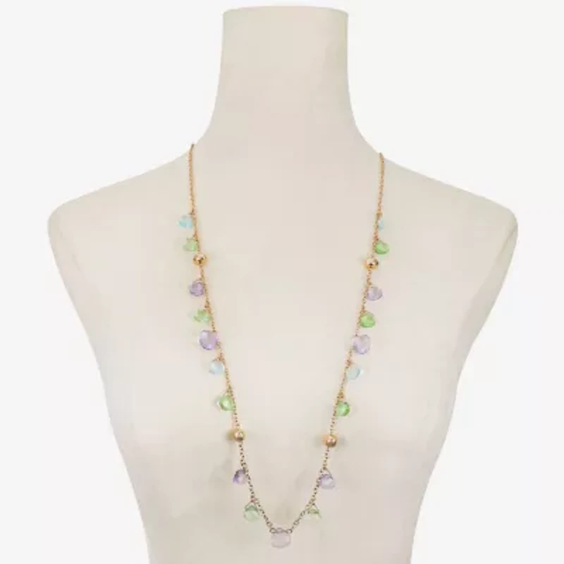 Liz Claiborne Womens 34 Inch Strand Necklace