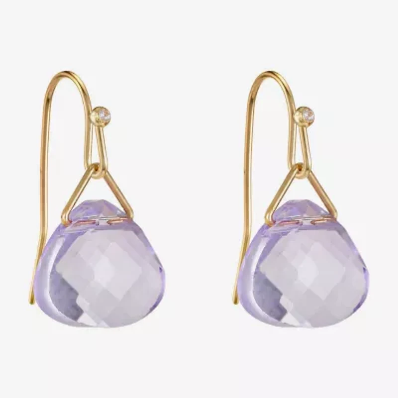 Liz Claiborne Womens Drop Earrings