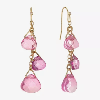 Liz Claiborne Womens Drop Earrings