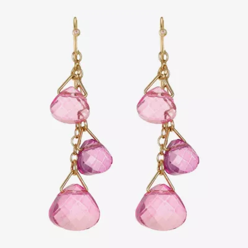 Liz Claiborne Womens Drop Earrings