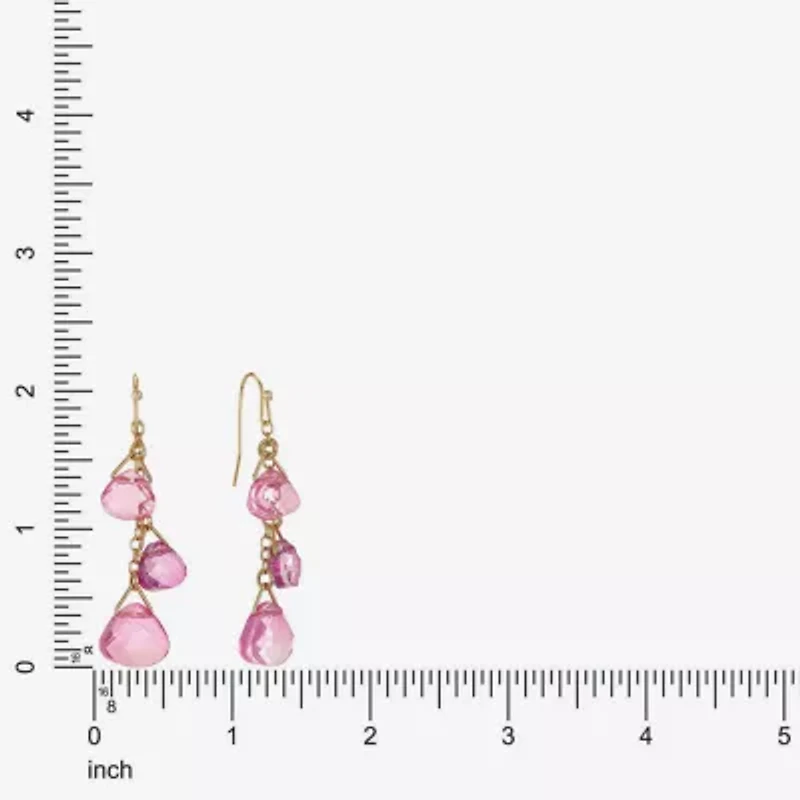 Liz Claiborne Womens Drop Earrings