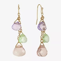Liz Claiborne Womens Drop Earrings