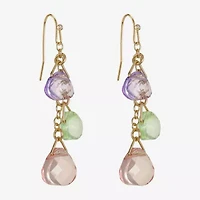 Liz Claiborne Womens Drop Earrings