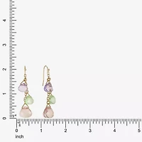 Liz Claiborne Womens Drop Earrings