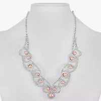 Monet Jewelry Timeless Womens 17 Inch Collar Necklace