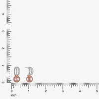 Monet Jewelry Timeless Womens Glass Simulated Pearl Round Hypoallergenic Drop Earrings