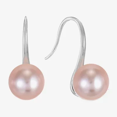 Monet Jewelry Timeless Womens Simulated Pearl Round Hypoallergenic Drop Earrings