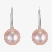 Monet Jewelry Timeless Womens Simulated Pearl Round Hypoallergenic Drop Earrings