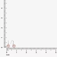 Monet Jewelry Timeless Womens Simulated Pearl Round Hypoallergenic Drop Earrings