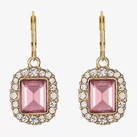 Monet Jewelry Womens Glass Drop Earrings