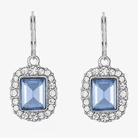 Monet Jewelry Womens Glass Drop Earrings