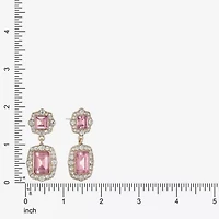 Monet Jewelry Womens Glass Hypoallergenic Drop Earrings