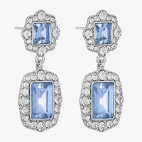 Monet Jewelry Womens Glass Hypoallergenic Drop Earrings