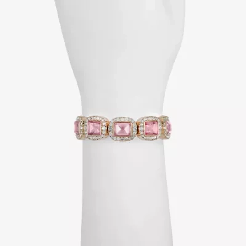 Monet Jewelry Womens Glass Stretch Bracelet