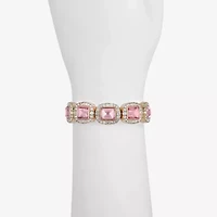 Monet Jewelry Womens Glass Stretch Bracelet