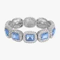 Monet Jewelry Womens Glass Stretch Bracelet