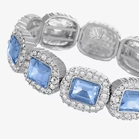 Monet Jewelry Womens Glass Stretch Bracelet