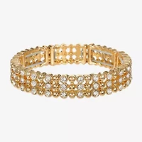 Liz Claiborne Womens Glass Stretch Bracelet