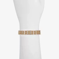 Liz Claiborne Womens Glass Stretch Bracelet