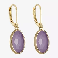 Monet Jewelry Womens Glass Drop Earrings