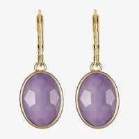 Monet Jewelry Womens Glass Drop Earrings