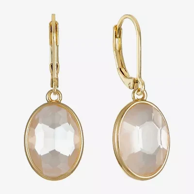 Monet Jewelry Womens Glass Drop Earrings