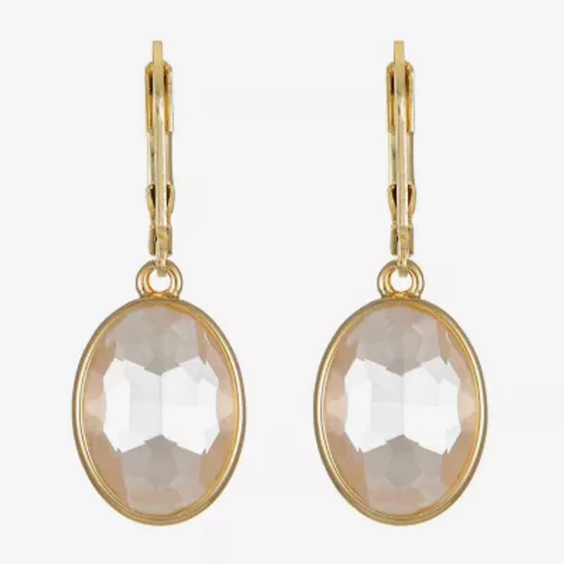 Monet Jewelry Womens Glass Drop Earrings