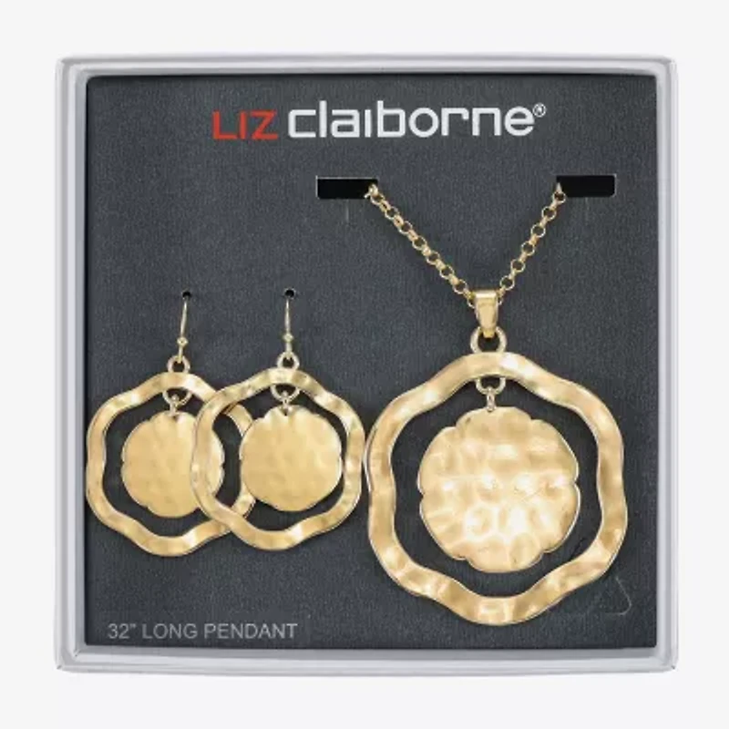 Liz Claiborne Womens 2-pc. Jewelry Set