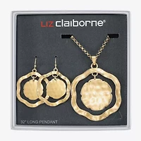 Liz Claiborne Womens 2-pc. Jewelry Set