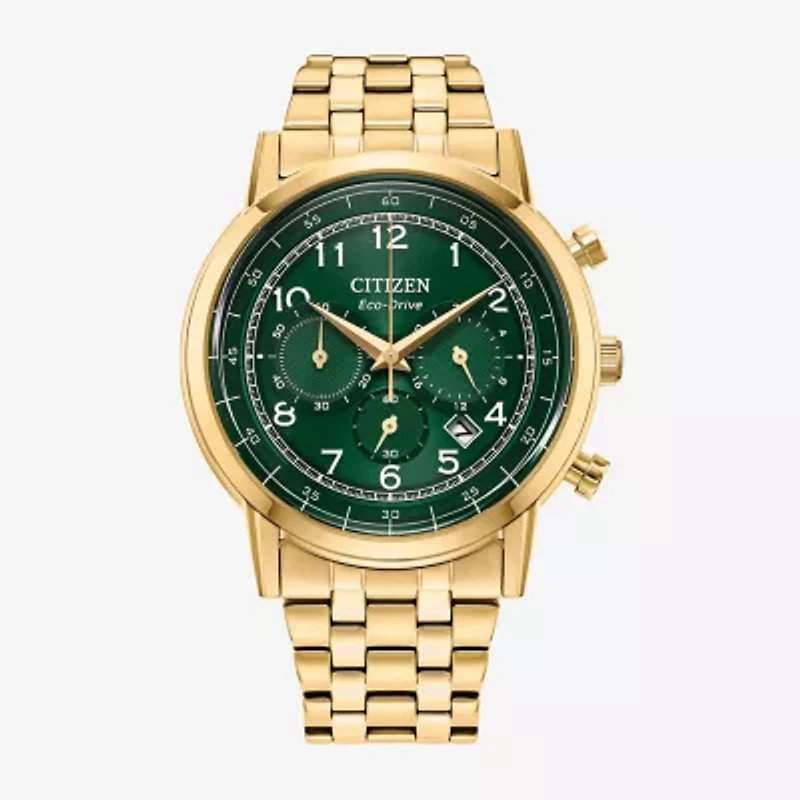 Citizen Classic Mens Gold Tone Stainless Steel Bracelet Watch Ca4632-58z