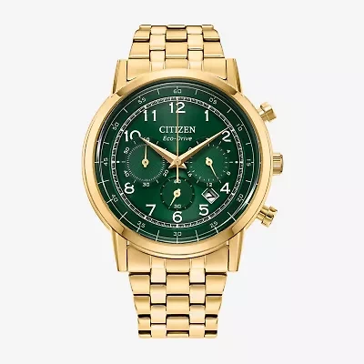 Citizen Classic Mens Gold Tone Stainless Steel Bracelet Watch Ca4632-58z