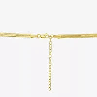 Womens 14K Gold 18 Inch Snake Chain Necklace